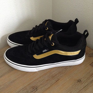 vans kyle walker pro black gold